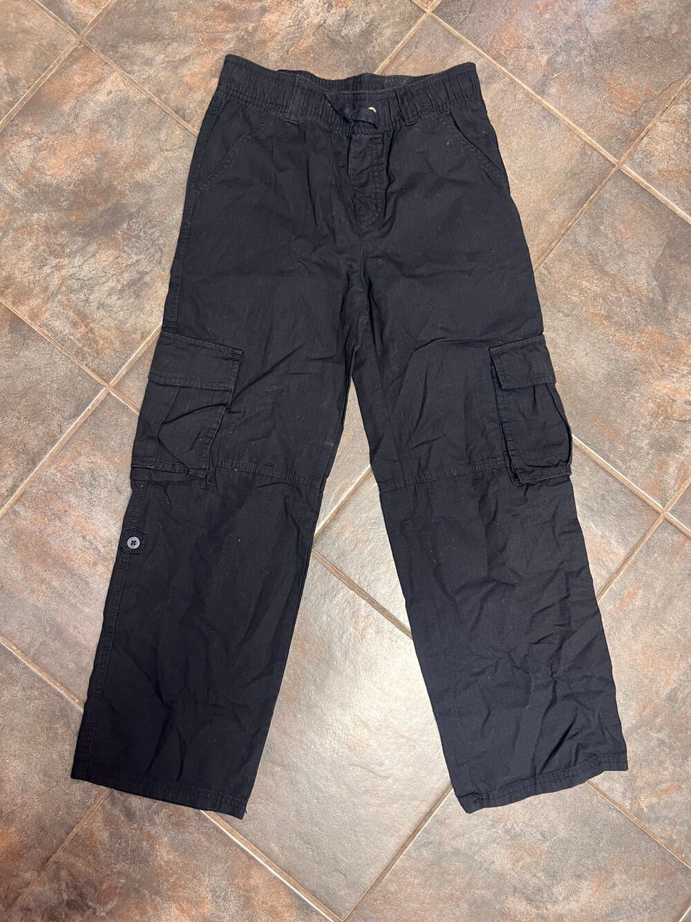 Gymboree boys blk cargo pants size 9/10